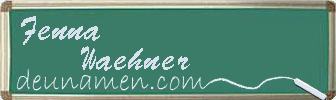 Fenna Waehner Visitenkarte